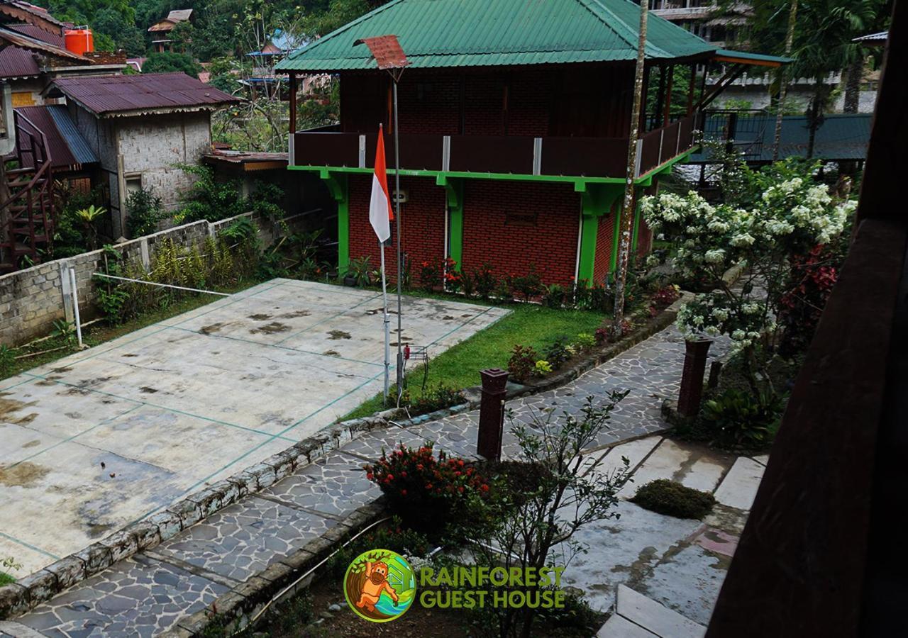 Rain Forest Guest House And Jungle Trekking Bukit Lawang Bagian luar foto