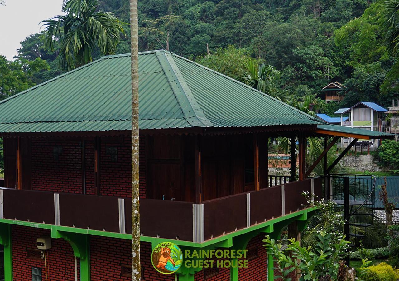 Rain Forest Guest House And Jungle Trekking Bukit Lawang Bagian luar foto