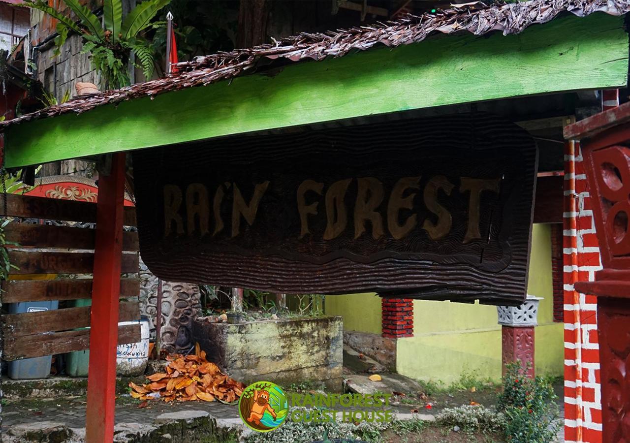 Rain Forest Guest House And Jungle Trekking Bukit Lawang Bagian luar foto