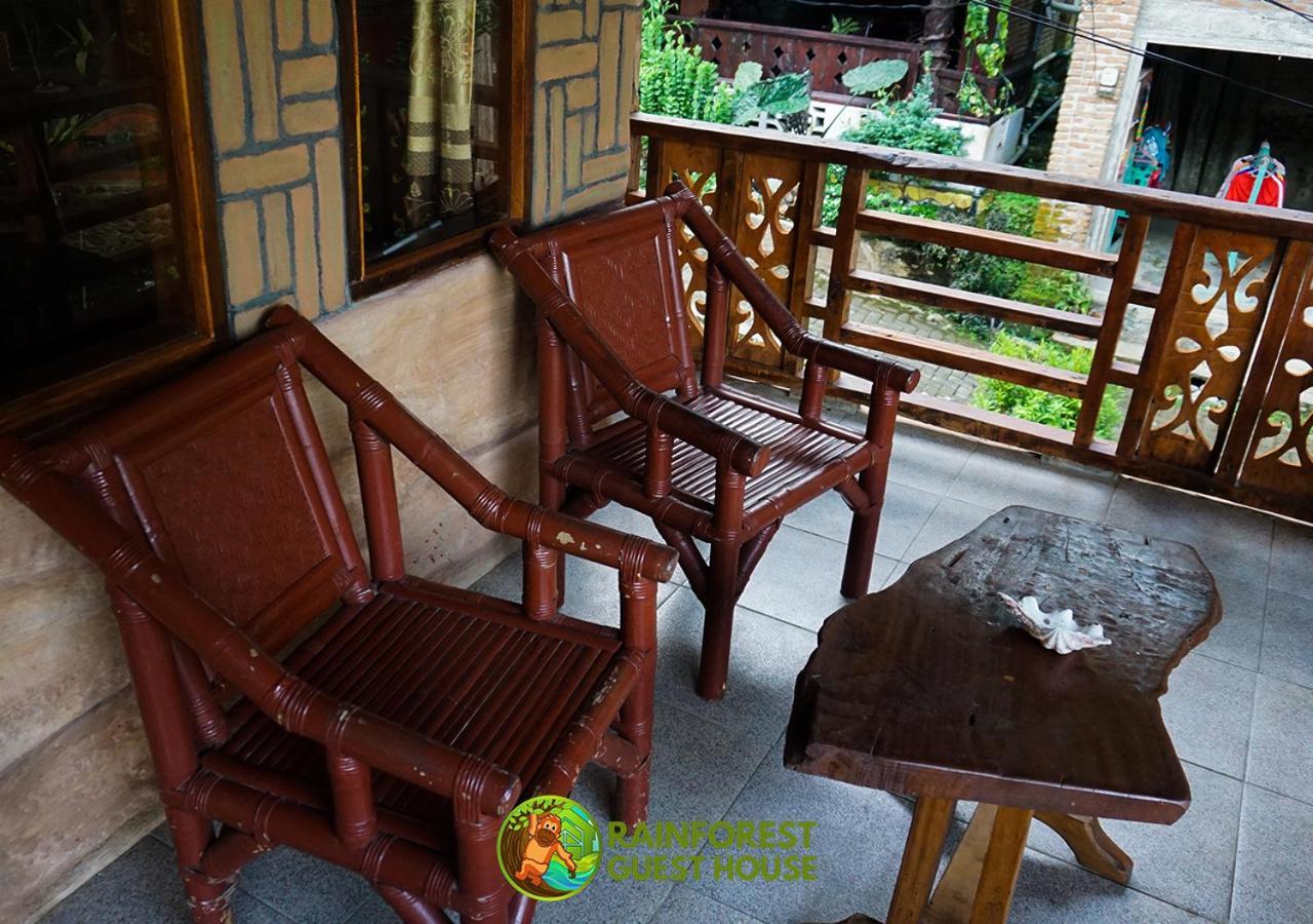 Rain Forest Guest House And Jungle Trekking Bukit Lawang Bagian luar foto