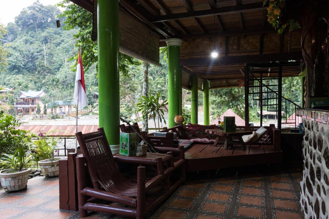 Rain Forest Guest House And Jungle Trekking Bukit Lawang Bagian luar foto
